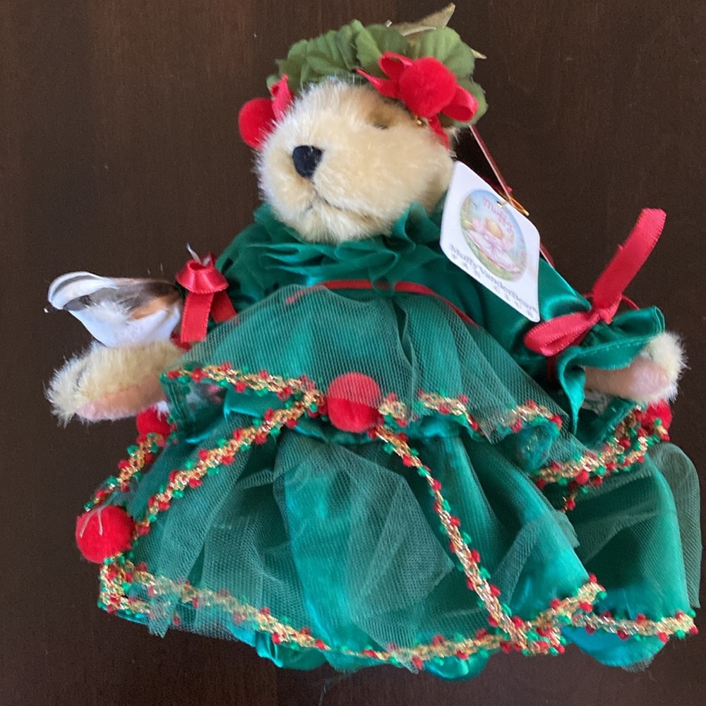 Muffy Vanderbear Little Fir Tree - Holiday Stuffed Bear